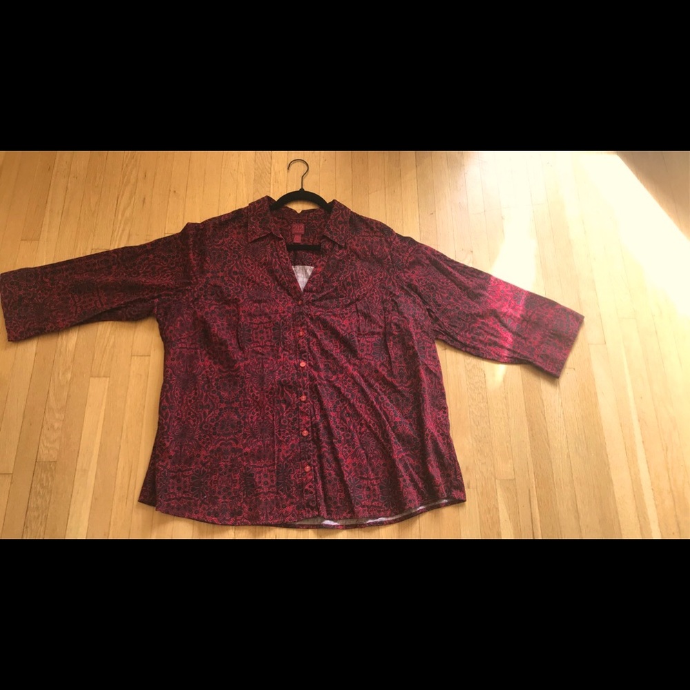 212 Collection button-down blouse